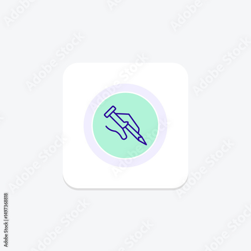 Nail, vector, pixel perfect, illustrator file
