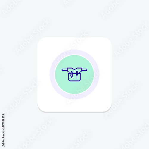 Tool Belt, vector, pixel perfect, illustrator file