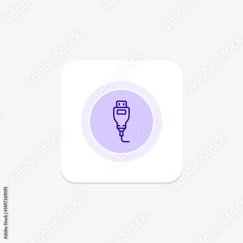 Cable, vector, pixel perfect, illustrator file