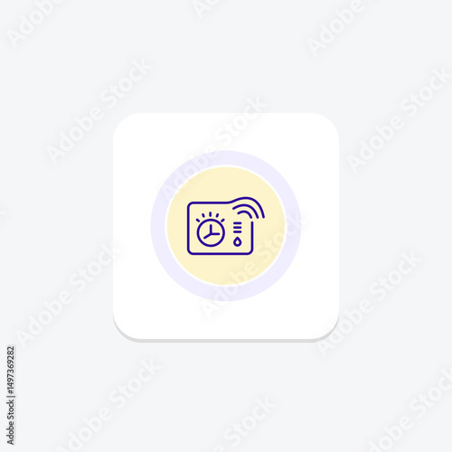 Thermostat, vector, pixel perfect, illustrator file