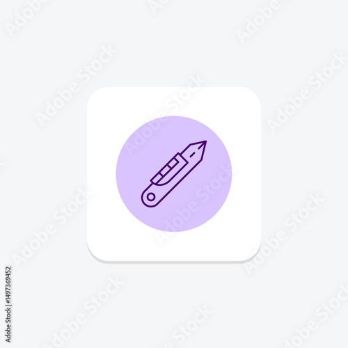 Box Cutter, vector, pixel perfect, illustrator file