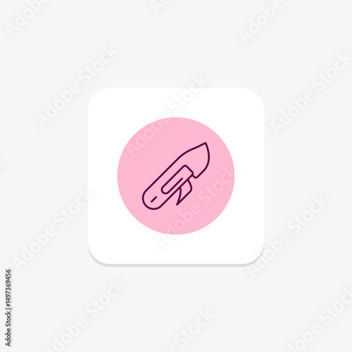 Utility Knife, vector, pixel perfect, illustrator file