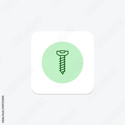 Screw, vector, pixel perfect, illustrator file