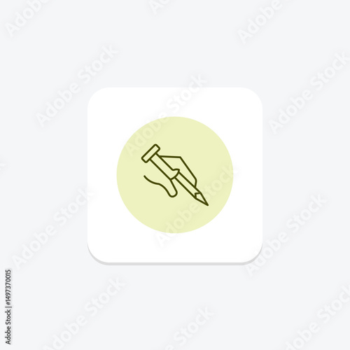 Nail, vector, pixel perfect, illustrator file