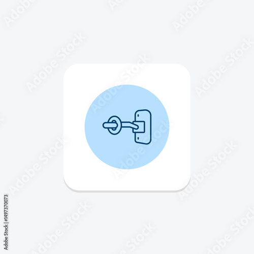Latch, vector, pixel perfect, illustrator file