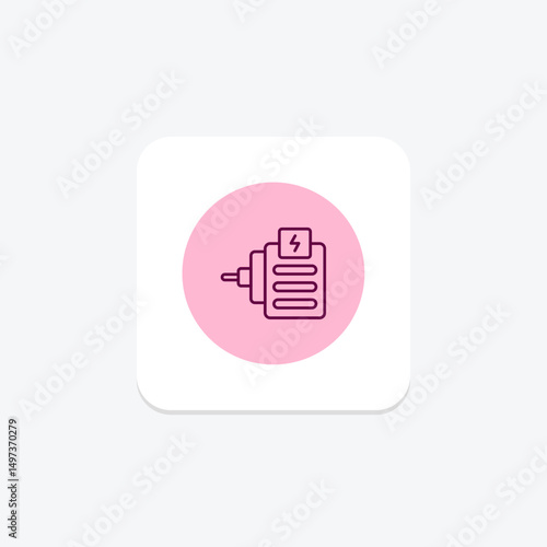 Motor, vector, pixel perfect, illustrator file