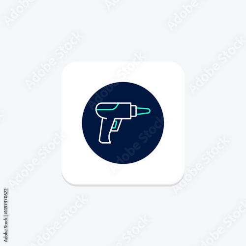 Heat Gun, vector, pixel perfect, illustrator file