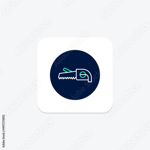 Band Saw, vector, pixel perfect, illustrator file