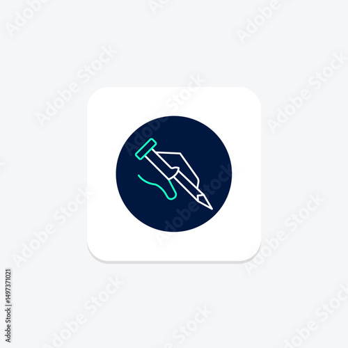 Nail, vector, pixel perfect, illustrator file