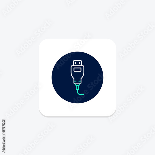 Cable, vector, pixel perfect, illustrator file