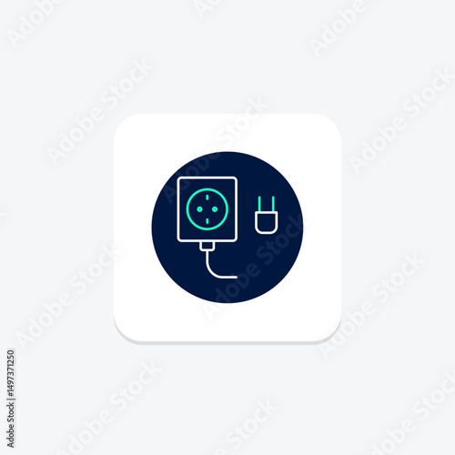 Outlet, vector, pixel perfect, illustrator file