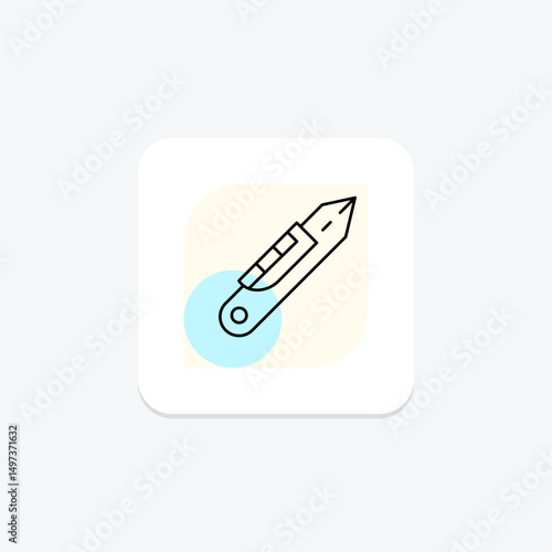 Box Cutter, vector, pixel perfect, illustrator file