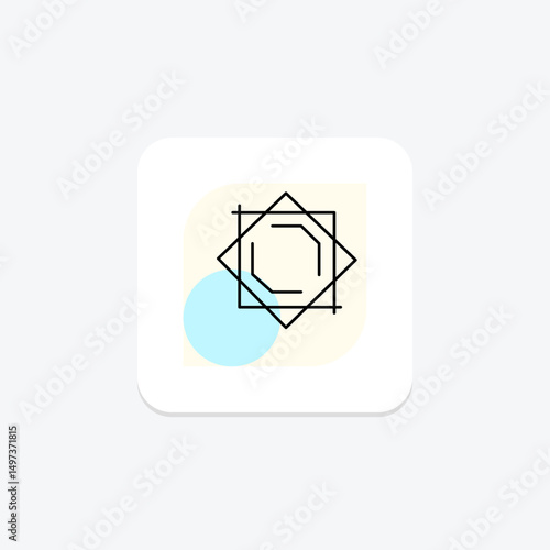 Square, vector, pixel perfect, illustrator file