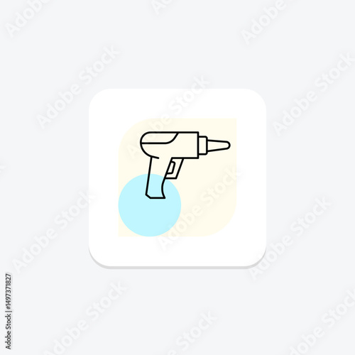 Heat Gun, vector, pixel perfect, illustrator file