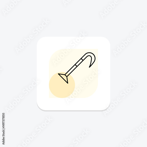 Pry Bar, vector, pixel perfect, illustrator file