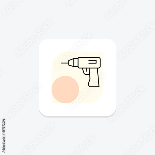 Impact Driver, vector, pixel perfect, illustrator file