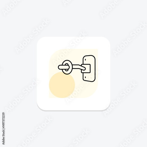 Latch, vector, pixel perfect, illustrator file