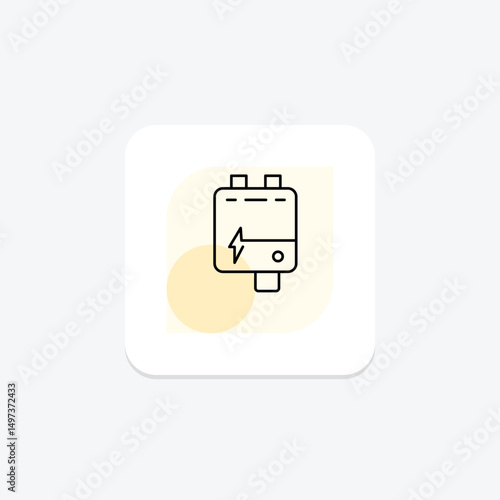 Inverter, vector, pixel perfect, illustrator file