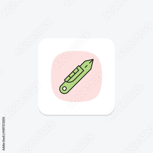 Box Cutter, vector, pixel perfect, illustrator file