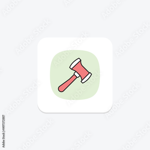 Sledgehammer, vector, pixel perfect, illustrator file