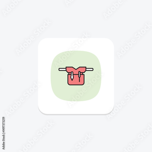 Tool Belt, vector, pixel perfect, illustrator file