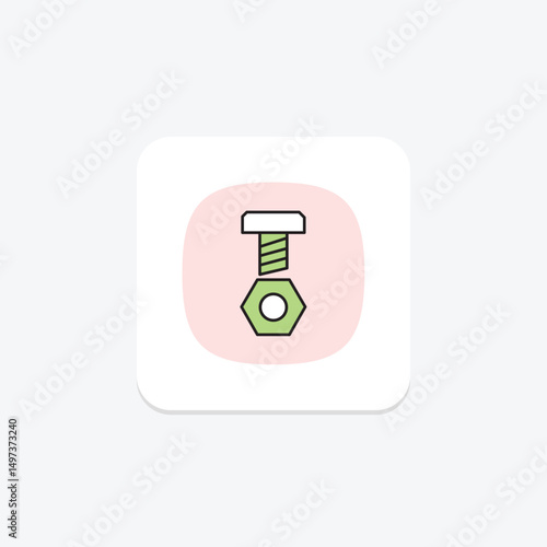 Nut, vector, pixel perfect, illustrator file