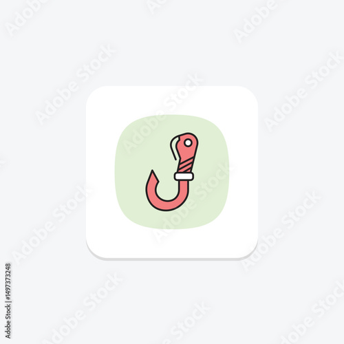 Hook, vector, pixel perfect, illustrator file