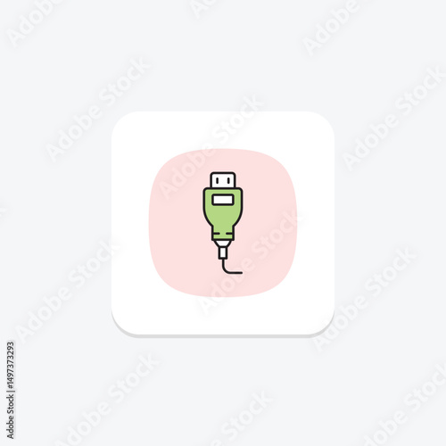 Cable, vector, pixel perfect, illustrator file