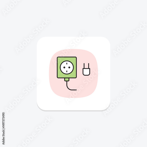 Outlet, vector, pixel perfect, illustrator file