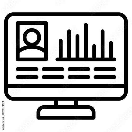 Patient Dashboard  Icon Element For Design