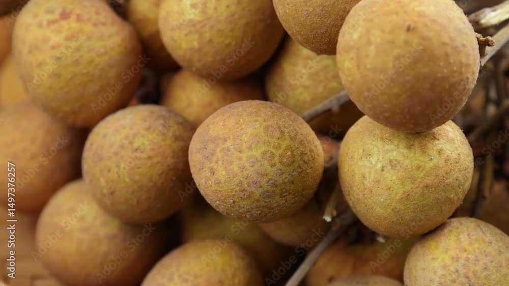 Close-up of longan in a basket Close-up of longan in a basket
