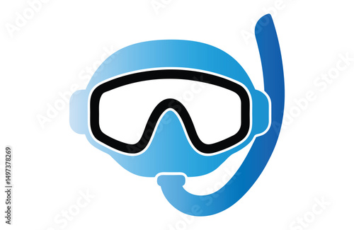snorkel and mask