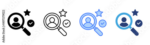 Prospect icon sheet multiple style collection