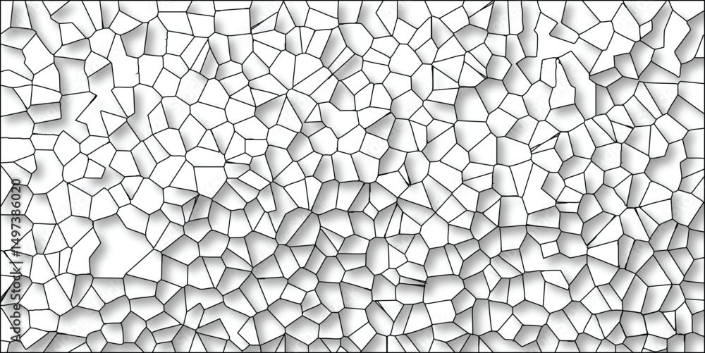 Abstract cellular structure with black lines and subtle gray shadows creates a modern geometric pattern perfect for design backgrounds Abstract cellular structure with black lines and subtle gray shadows creates a modern geometric pattern perfect for design backgrounds
