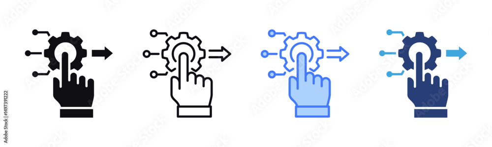 Actionable icon sheet multiple style collection Actionable icon sheet multiple style collection