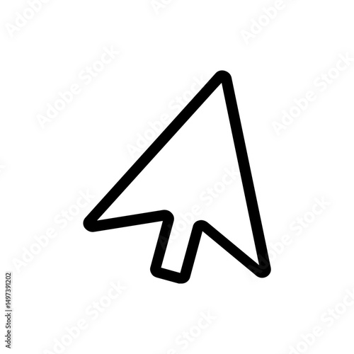 Lasser focus arrow 