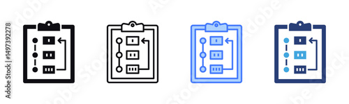 Prioritize icon sheet multiple style collection