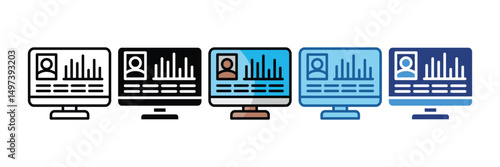 Patient Dashboard  Icon Element For Design