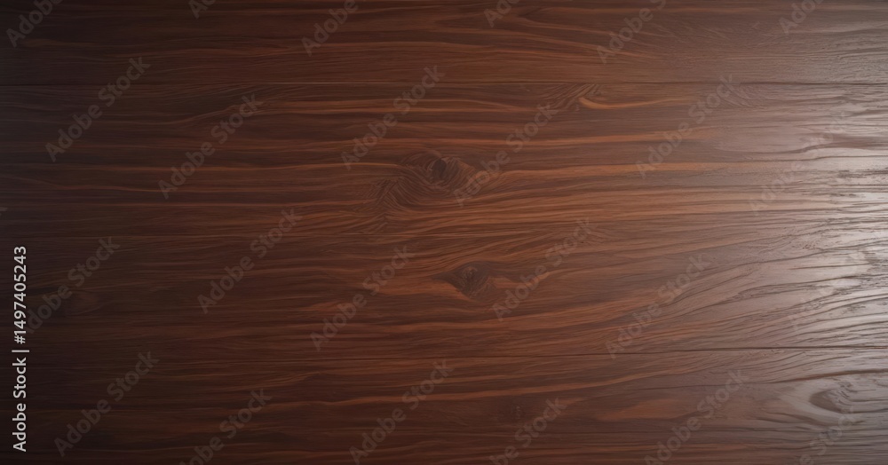 Fototapeta premium Subtle gradient on rich, dark brown wood grain , wooden background, wooden planks