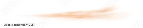 Quadro su tela Desert Winds A Whispering Cloud of Sand Crossing the Horizon in a Minimalist Mir