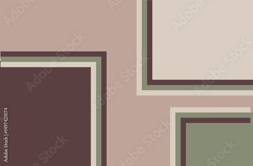 abstract background with frames