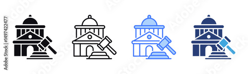 Federal icon sheet multiple style collection