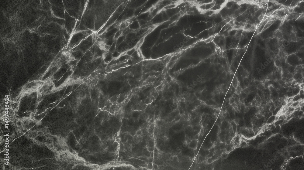 Black marble texture with white veining, showcasing intricate patterns and natural elegance, ideal for backgrounds, design projects, and luxury aesthetics in various applications Black marble texture with white veining, showcasing intricate patterns and natural elegance, ideal for backgrounds, design projects, and luxury aesthetics in various applications