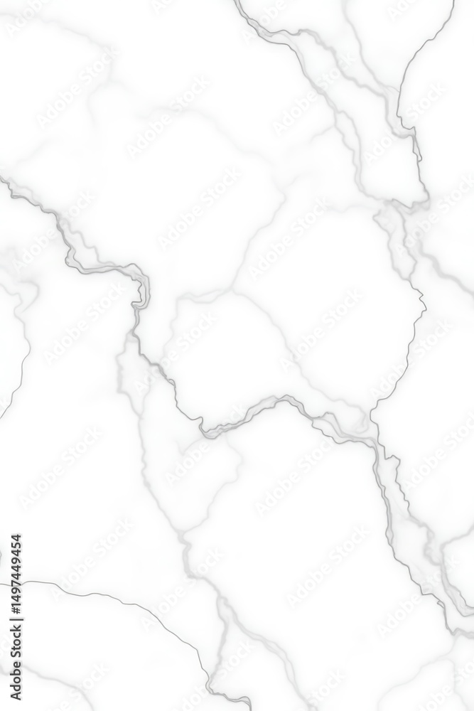 Obraz premium Pale grey marble with subtle white veining