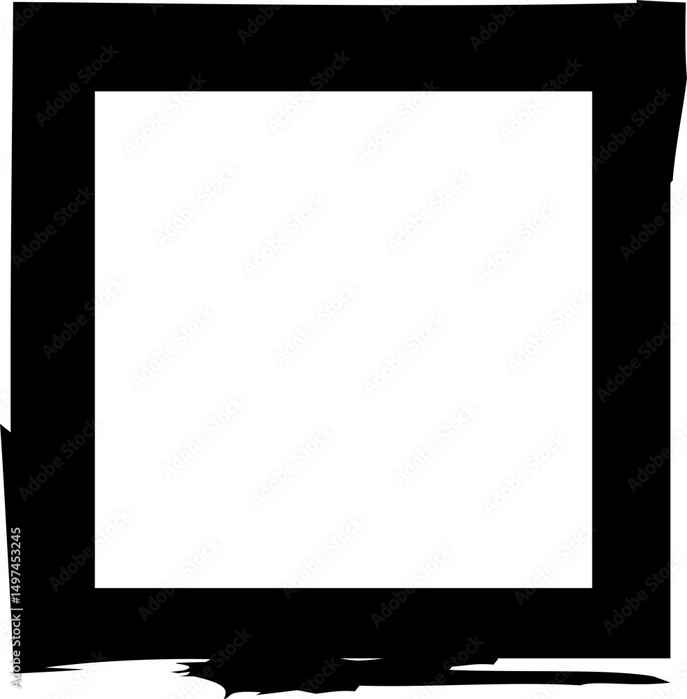 Obraz premium Square frame elements for banner, flyer, invitation, card
