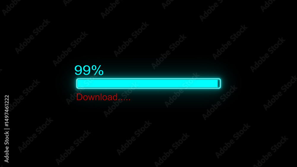 A dynamic loading illustration, and glowing neon download illustration. on a black background. and creating a stunning 4k illustration. A dynamic loading illustration, and glowing neon download illustration. on a black background. and creating a stunning 4k illustration.