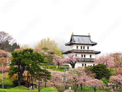 Hokkaido's tourist destination roadside station, Matsumae Castle