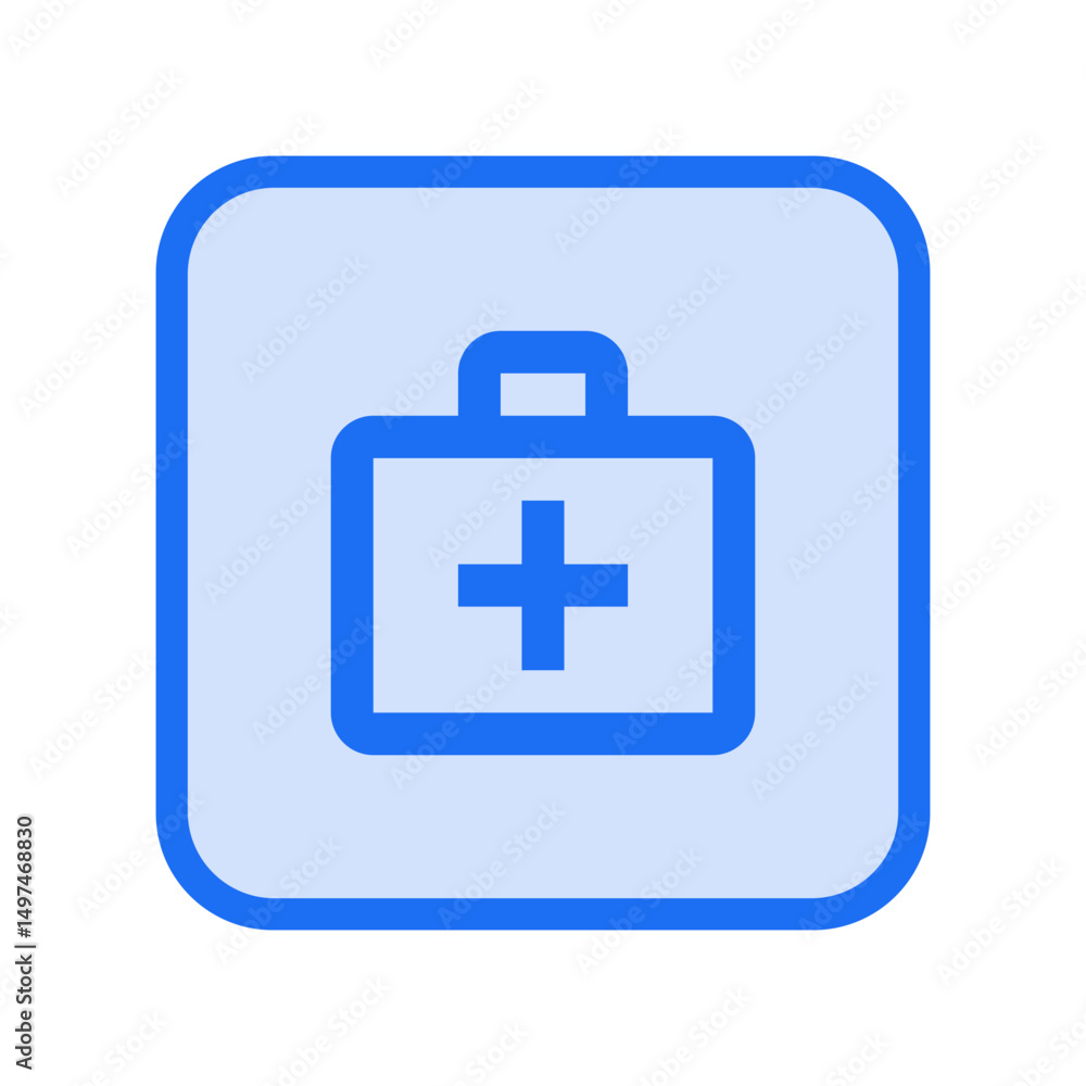 Fototapeta premium Medical Services Outline Icon