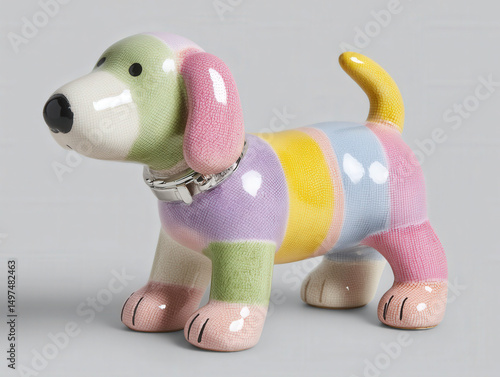 A playful hybrid: dog-shape...