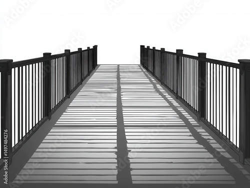 bridge shadow silhouette, b...